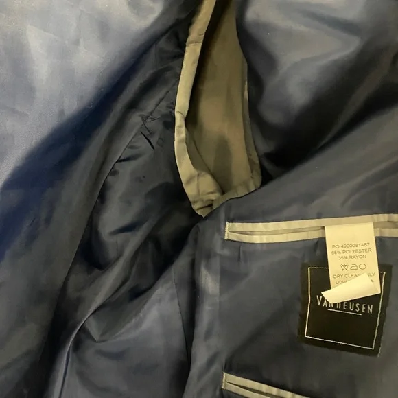 Van Heusen Navy Men's Blazer - Picture 8 of 10